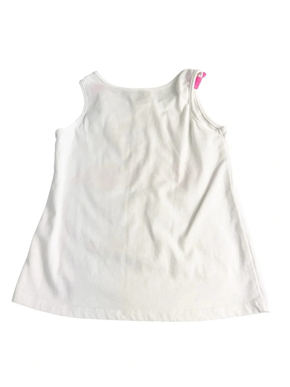 The Children's Place Toddler Girls White & Pink Flamingo Short Set 4T